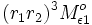 (r_1 r_2)^3 M_{\epsilon 1}^o